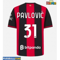 AC Milan Strahinja Pavlovic #31 Heimtrikot 2026-27 Kurzarm